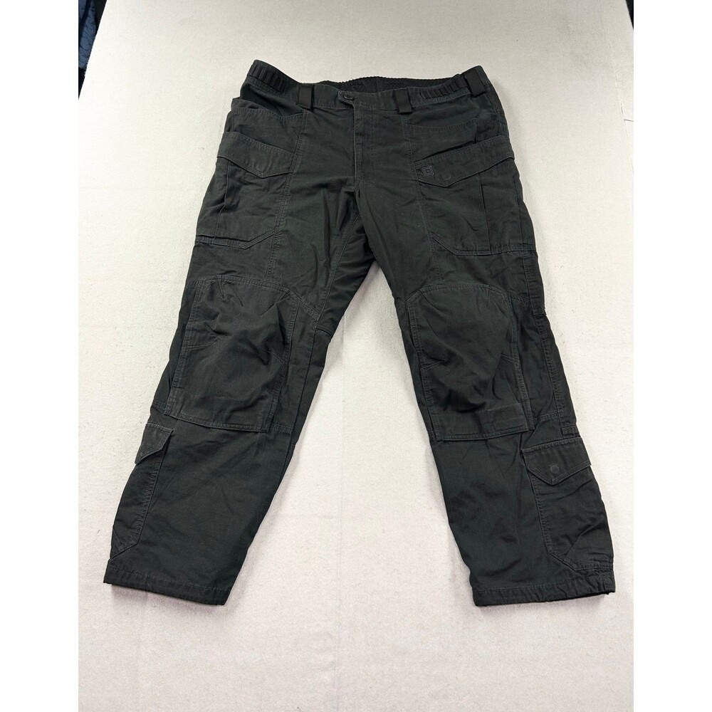 5.11 Tactical XPRT Series Ripstop Utility Pants Men's Black Knee Pads 38x30